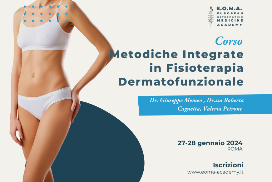 CORSO Metodiche Integrate in Fisioterapia Dermatofunzionale Roma 2024